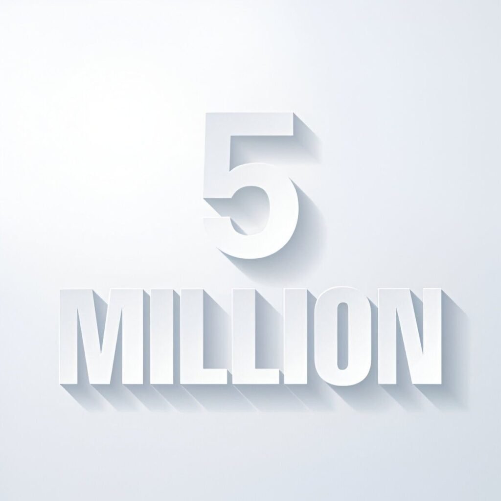 5 million asset allocation