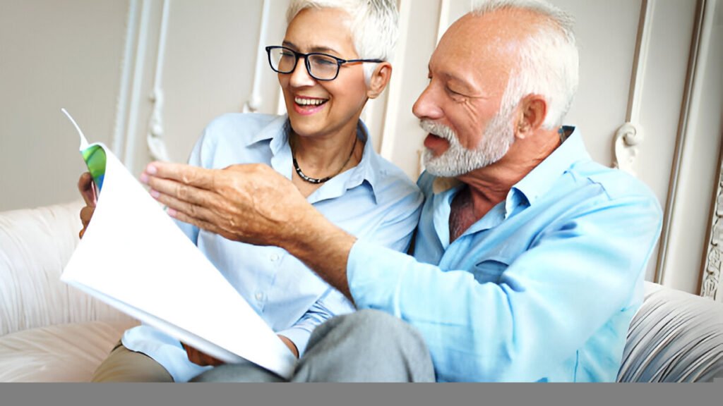 a couple near retirement is planning for their golden years