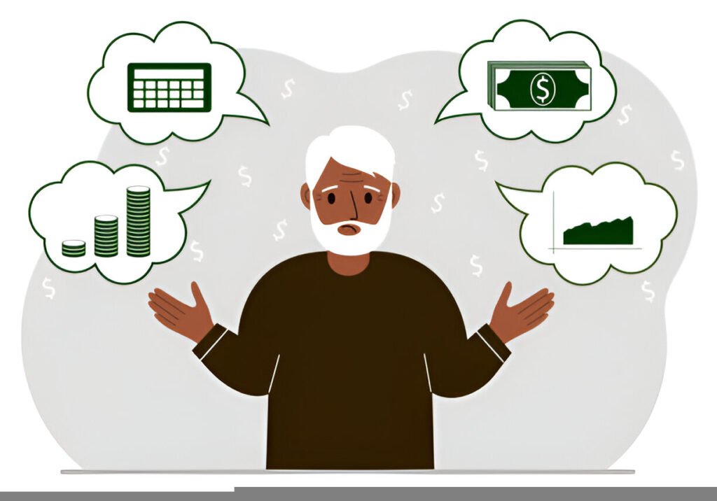 a person needing help in planning a retirement program