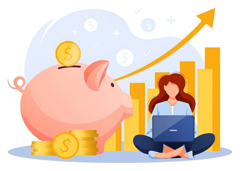 advertisement about investment money growth