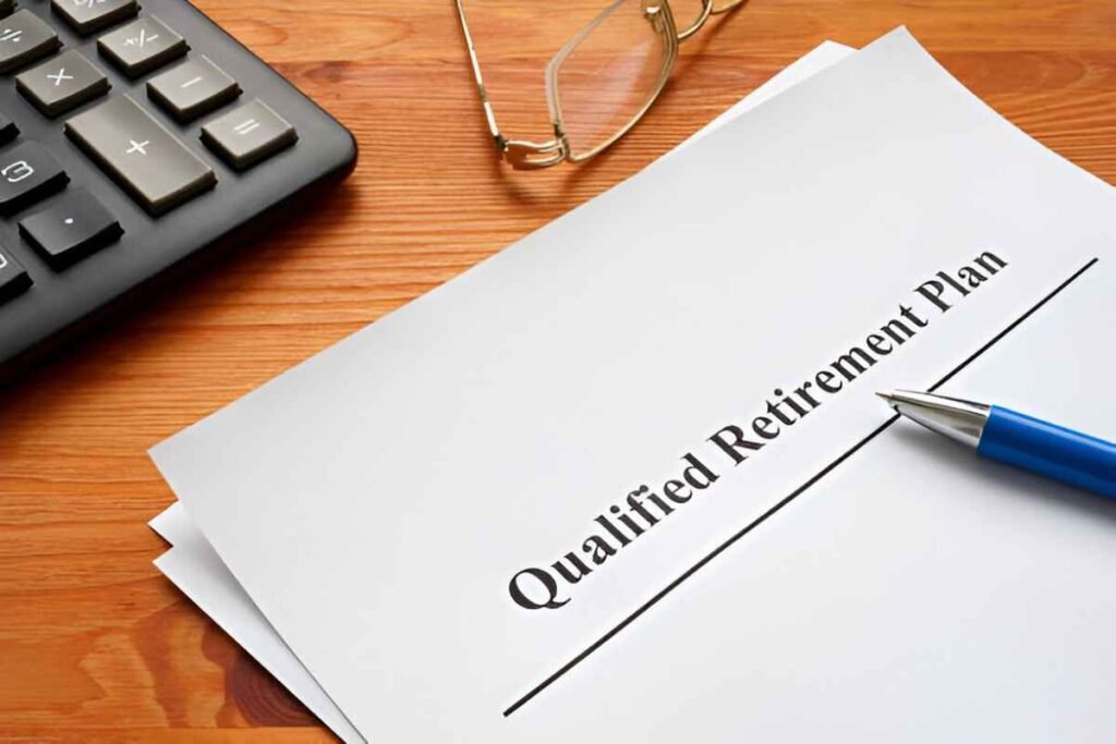 distress termination of a qualified retirement plan