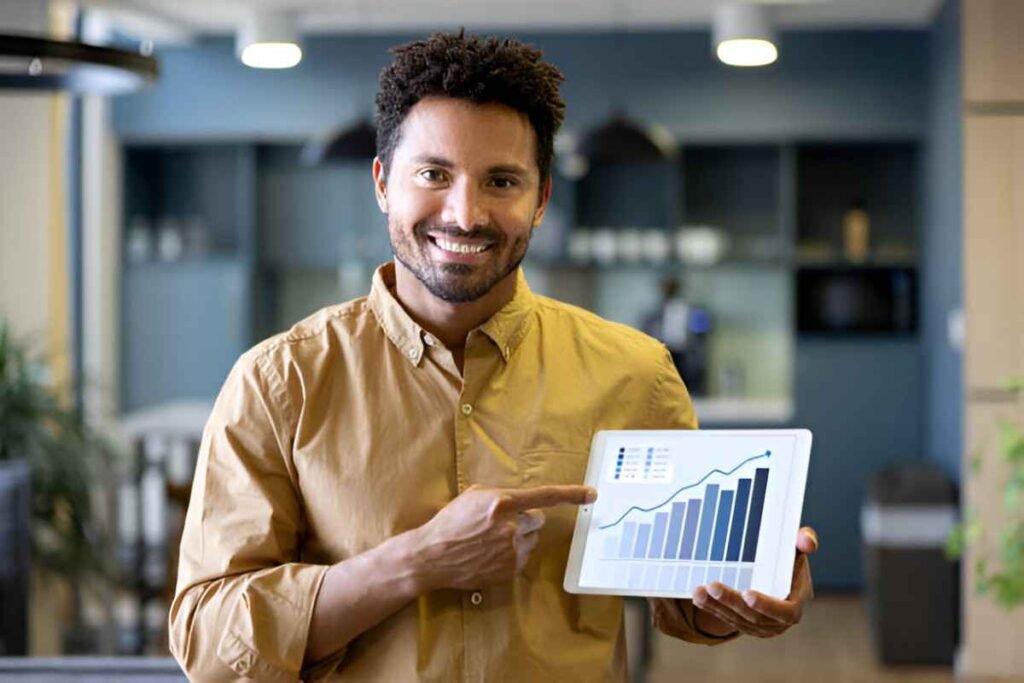 an increase in the value of an investment
