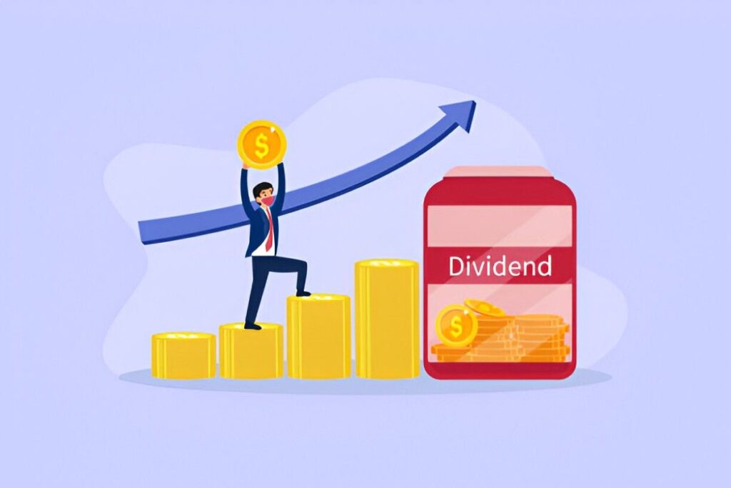 an investment that pays higher than average dividends