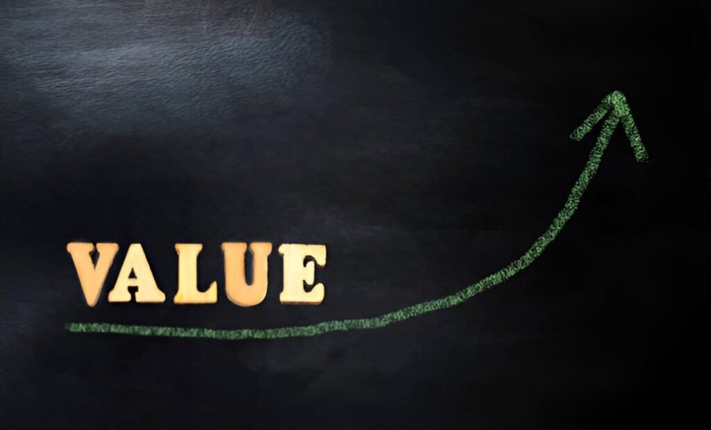 an unrealized gain from marking an investment to fair value