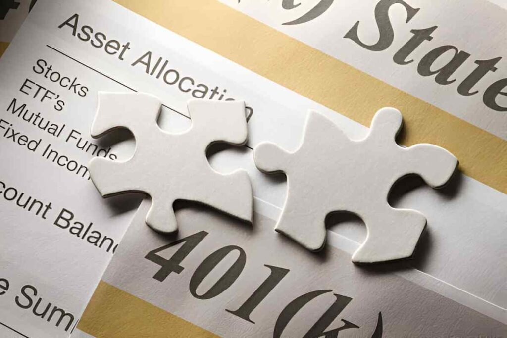 asset allocation 401k