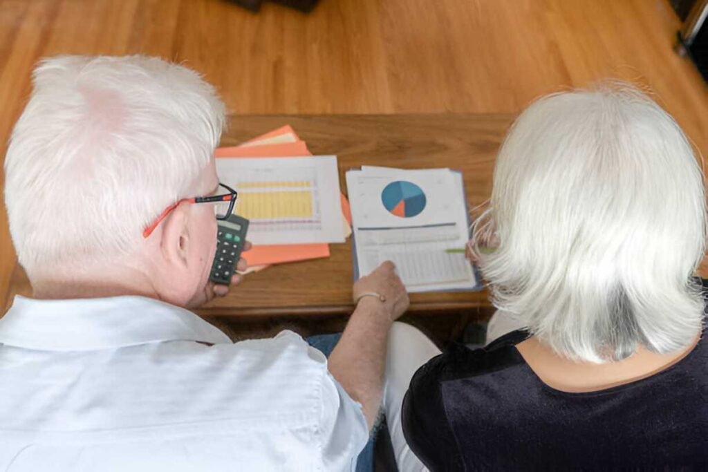 asset allocation for 70 year old couple