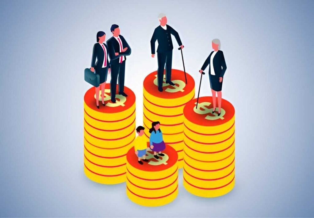 asset allocation for different age groups