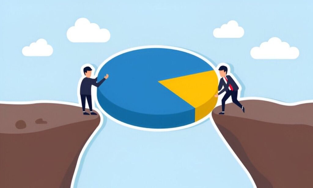 asset allocation for two risky assets