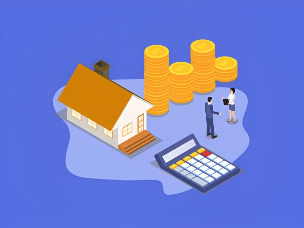 calculate investment property value under ias 40