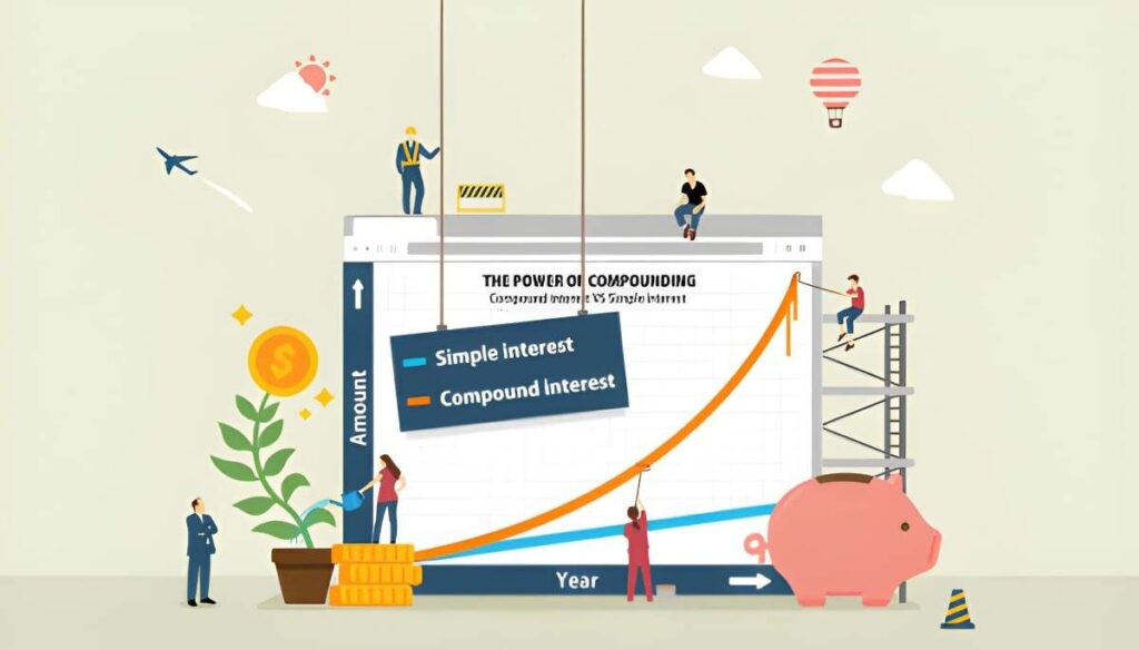 Compound Growth Investing Table and Analysis