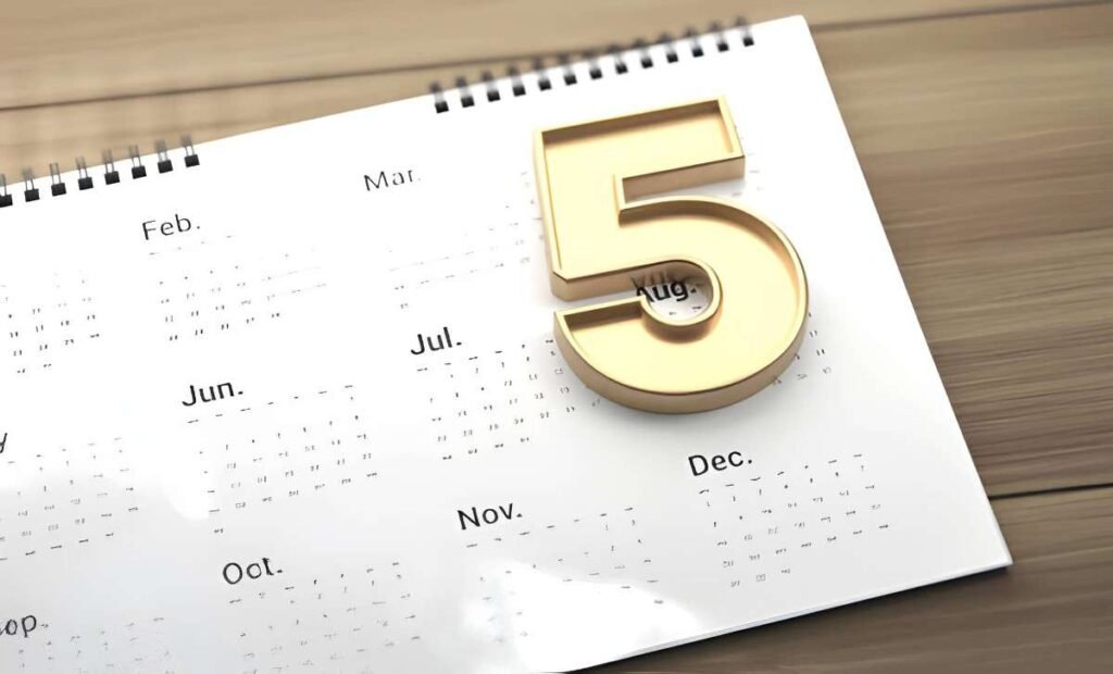 Countdown to Retirement 5-Year Plan